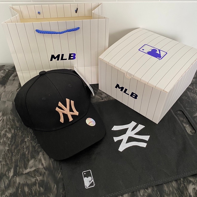 Mlb CAP NY YANKEES BLACK (FULLSET) | Shopee Malaysia