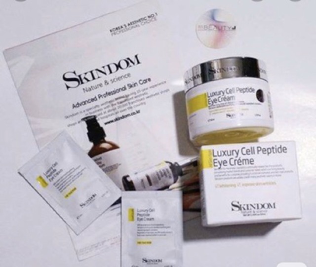 skindom luxury cell peptide eye cream