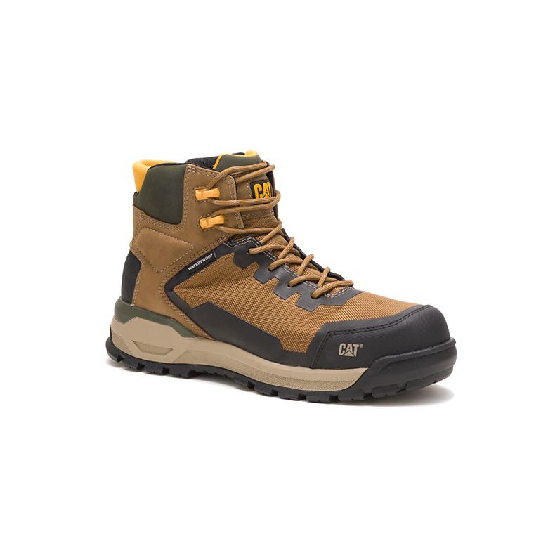men's propulsion waterproof composite toe work boot