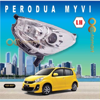 Perodua Myvi Lagi Best 2011-2014 HeadLamp / Head Lamp 