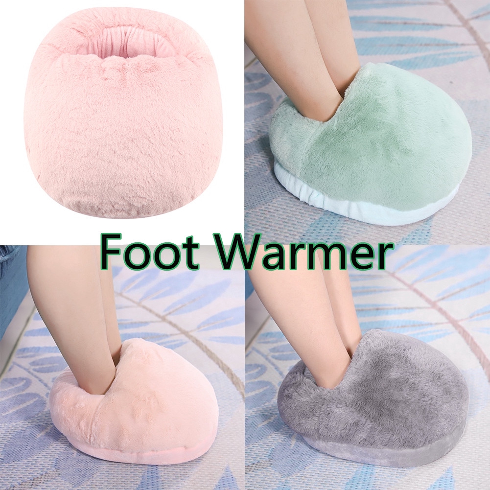 Home/Office Foot Warmer Pillow Heater Slipper Feet Treasure Plush xmas Warm Gift