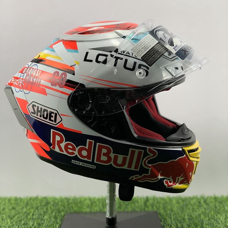 Oem Shoei X14 Marquez Red Bull Power Up Shoei Rf 10 Marquez Power Up Helmethigh Quality Birthday Gift Present Shopee Malaysia