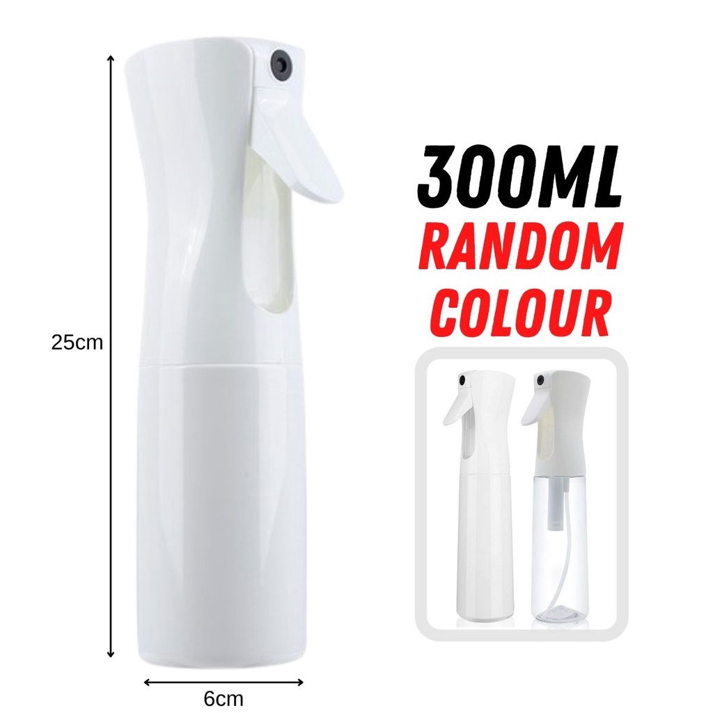 [READY STOCK] Hand Pressure Fine Mist Sprayer Alcohol Disinfection Spray Bottle Empty Bottle Home Cleaning Hair Styling
