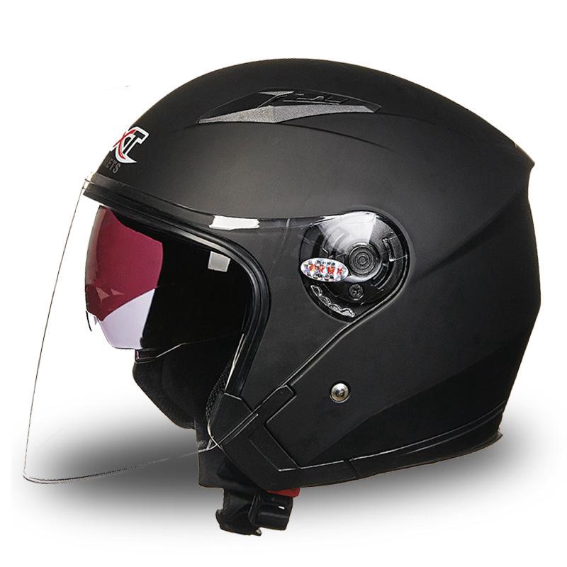 Download GXT Motorcycle Helmet Full Face Anti-UV Double Lens Half ...