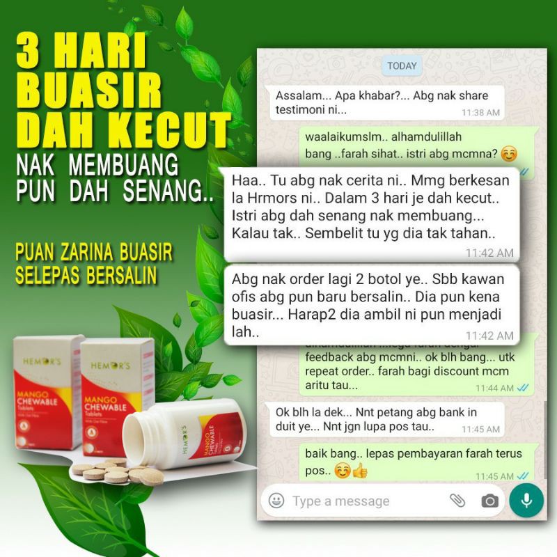 Hermo S Ubat Buasir Shopee Malaysia