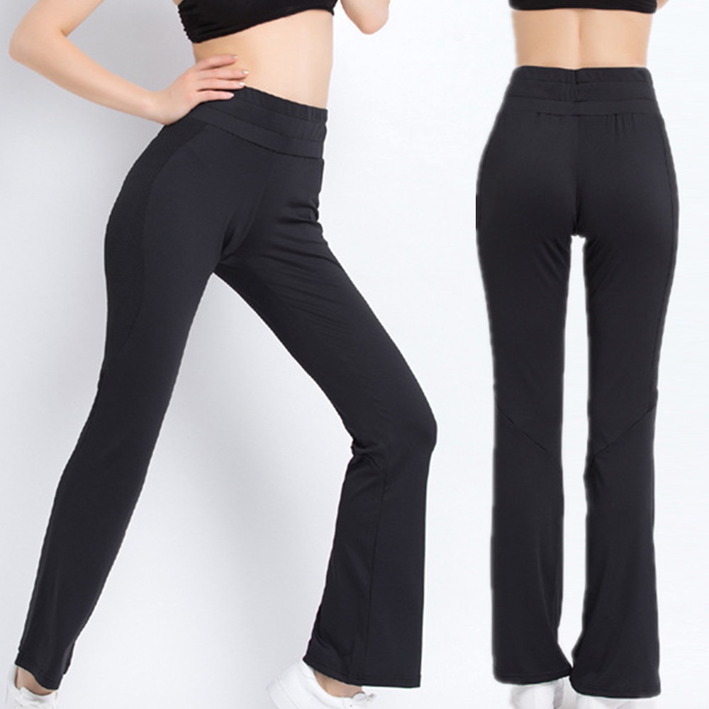 wide leg running pants