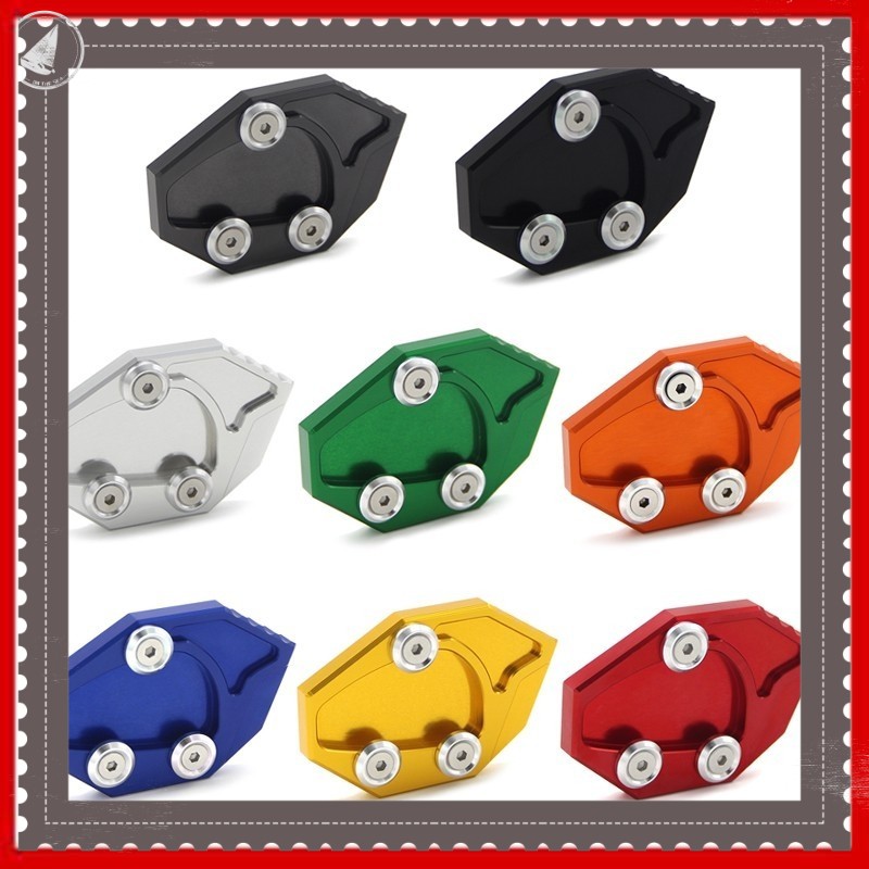 foot rest Footrest bracket Pedal Pegs Change Folding Collapsible side enlarge plate kickstand