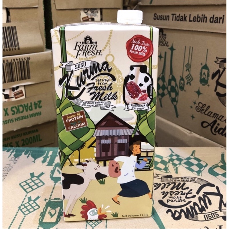 Farm Fresh Susu Segar Kurma Memang Sedap Dan Segar