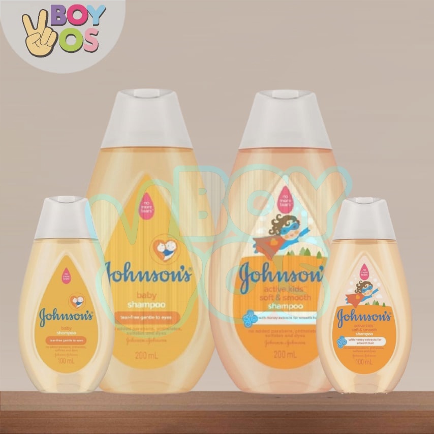 Johnson's Baby Shampoo / Active Kids Soft & Smooth(100ml/200ml) Shopee Malaysia