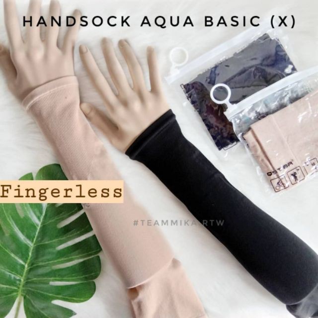 Handsock Aqua Sport Unisex Sarung Lengan Untuk Gym Jalan Jalan Tutup Aurat Shopee Malaysia