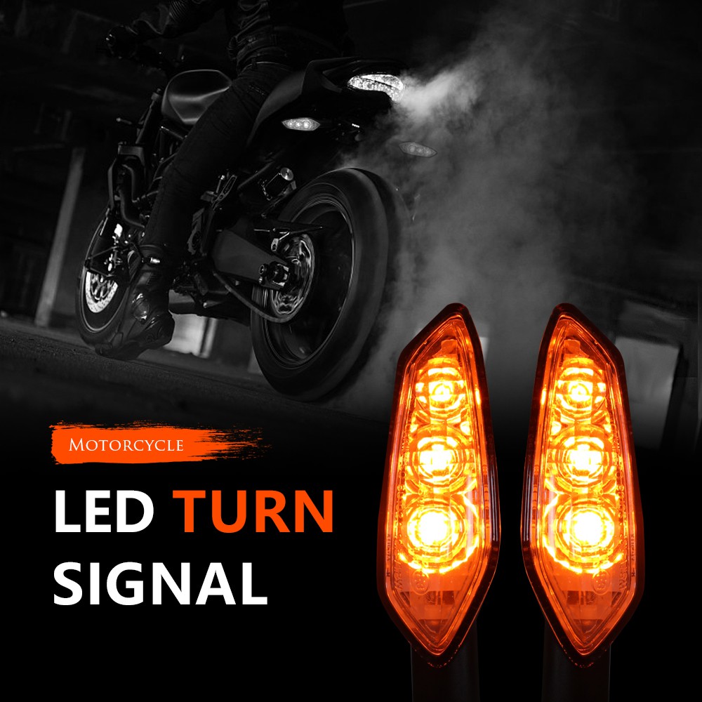 For YAMAHA MT01 M25 MT03 MT07 MT09 MT10 MT15 YZF R15 R6 R3 R1 R25 R125  XJ6/F TMAX530 Motorcycle Universal LED Turn Signal Light | Shopee Malaysia