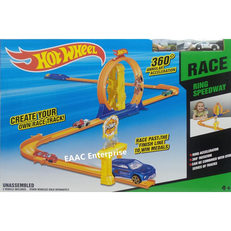 hot wheels rotating track