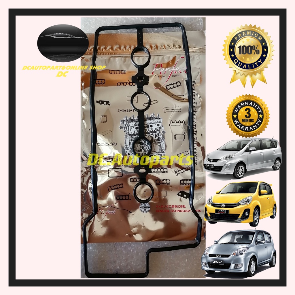 VALVE COVER GASKET MYVI OLD / MYVI LAGI BEST / MYVI ICON / KEMBARA DVVT