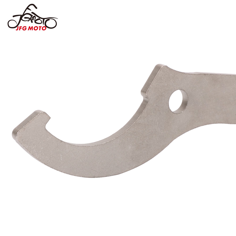 Universal Motorcycle Rear Shock & Steering stem Wrench Spring Adjustment Tool For SX SXF YZ YZF WRF CRF KX KXF RM RMZ DRZ 125-530 