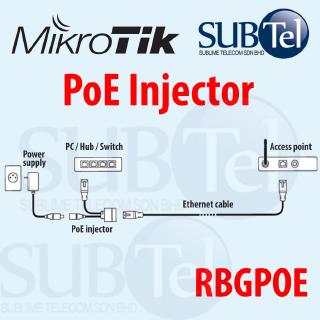 Инжектор питания mikrotik rbgpoe