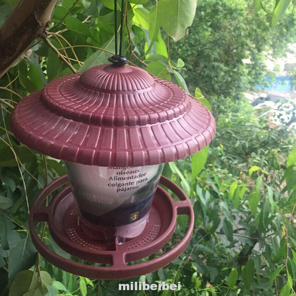 Balcony Easy Clean Outdoor Portable Refillable Bird Feeder