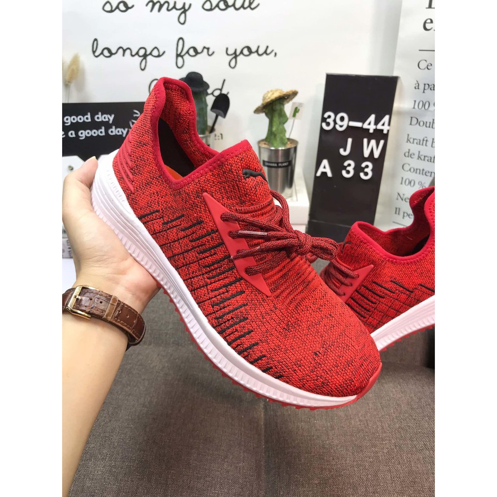 puma vikky ribbon red