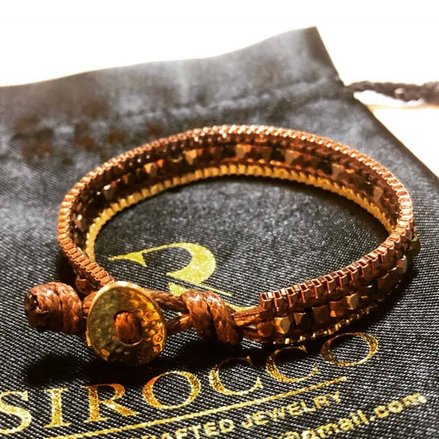 *Handmade* Sirocco Handcrafted Metal Bracelet Jewelry