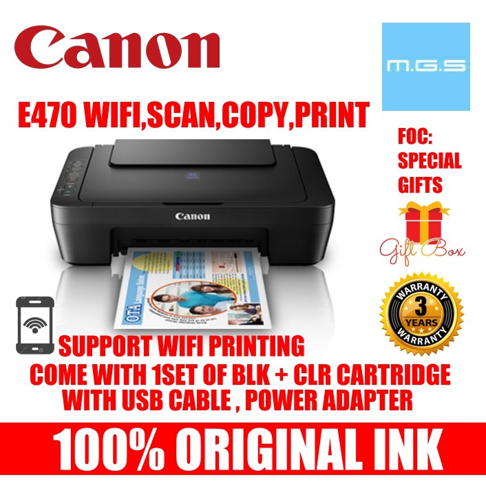 Paling Keren Print Kertas Stiker Pada Canon E410 - Sticker 