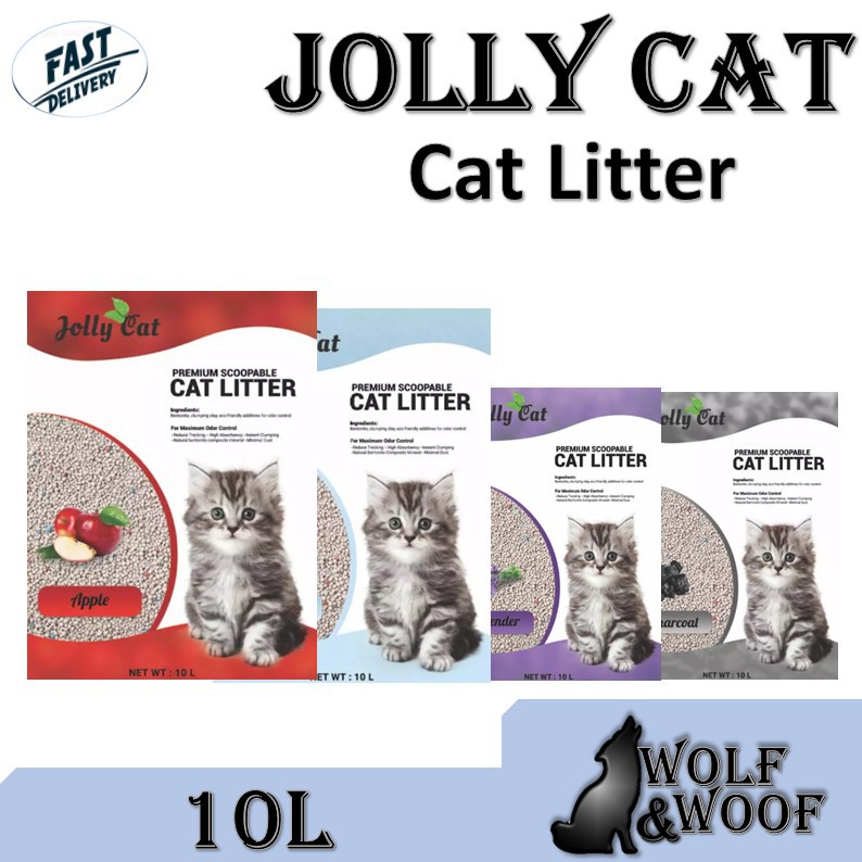 Jolly Cat  Cat  litter 10Liter Pasir Kucing Murah  Cat  