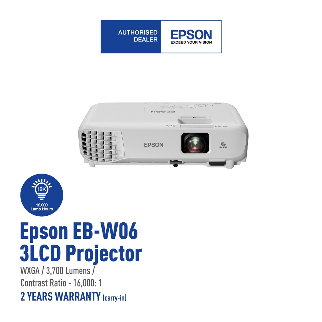 EPSON EBX41 / EBX06 / EBW06 XGA 3LCD 3600lm Projector. SIMILAR S41