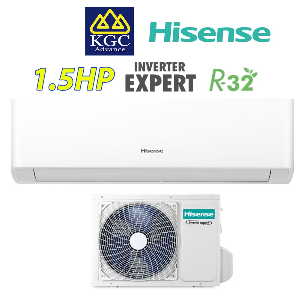 Hisense 1.5HP R32 Inverter Air Conditioner AI13KAGS Shopee Malaysia