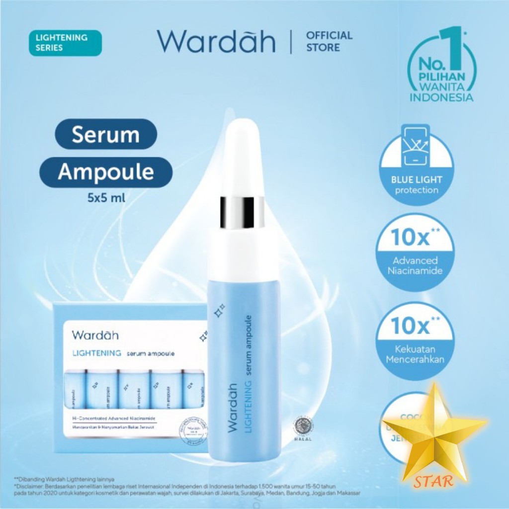 Wardah lightening serum ampoule