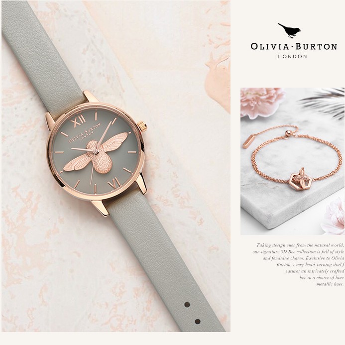 olivia burton watch and bracelet set