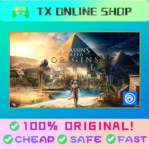 Assassins Creed Origins Uplay Ubisoft Original Pc Game Pc Game Pc Online Game Offline Steam Shopee Malaysia