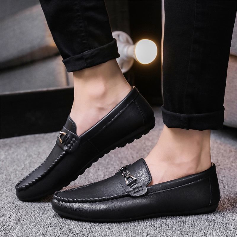 Ready Stock Casual Men's Loafer Shoes Breathable Driving Boat Shoes ...