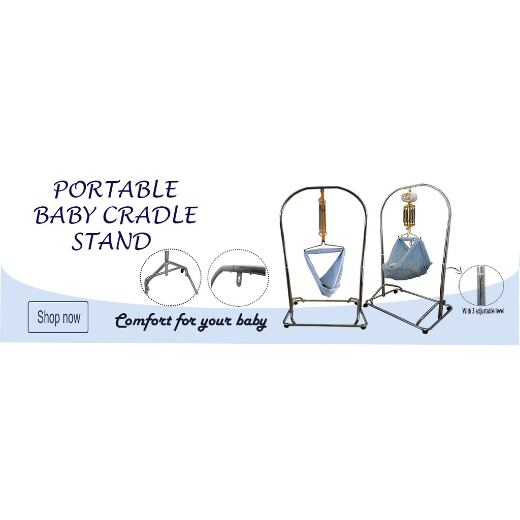 portable baby cradle stand