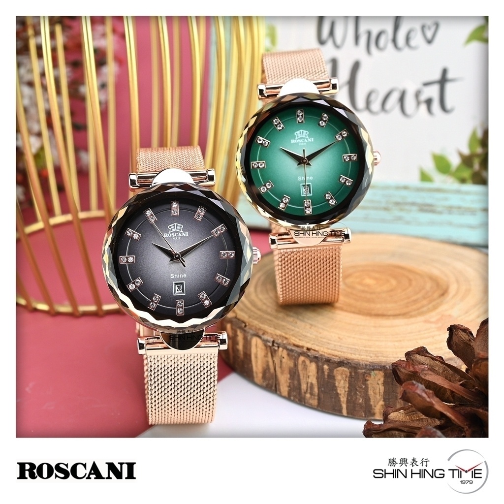 Buy Authorized Roscani Paris Women Analogue Quartz Ip Rose Gold Stainless Steel Band Watch Bl E33 360 Spinning Dial Seetracker Malaysia