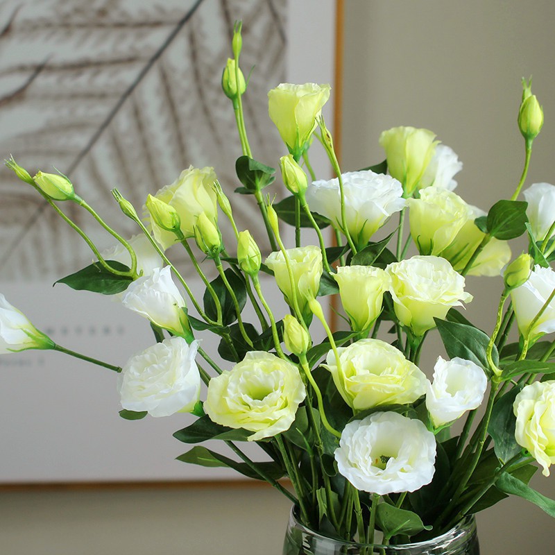 Artificial Flowers Fake Flowers Home Decor Dried Flower Silk