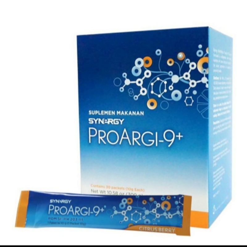 SYNERGY PROARGI 9 PLUS 100% Original stock (30s) Expired SEPTEMBER/OCTOBER 2026 & free gift 1 sachets.