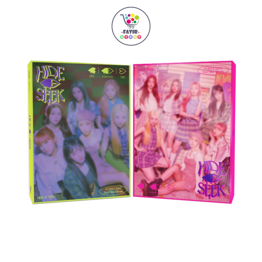 Purple Kiss Mini Album Vol 2 Hide Seek Shopee Malaysia