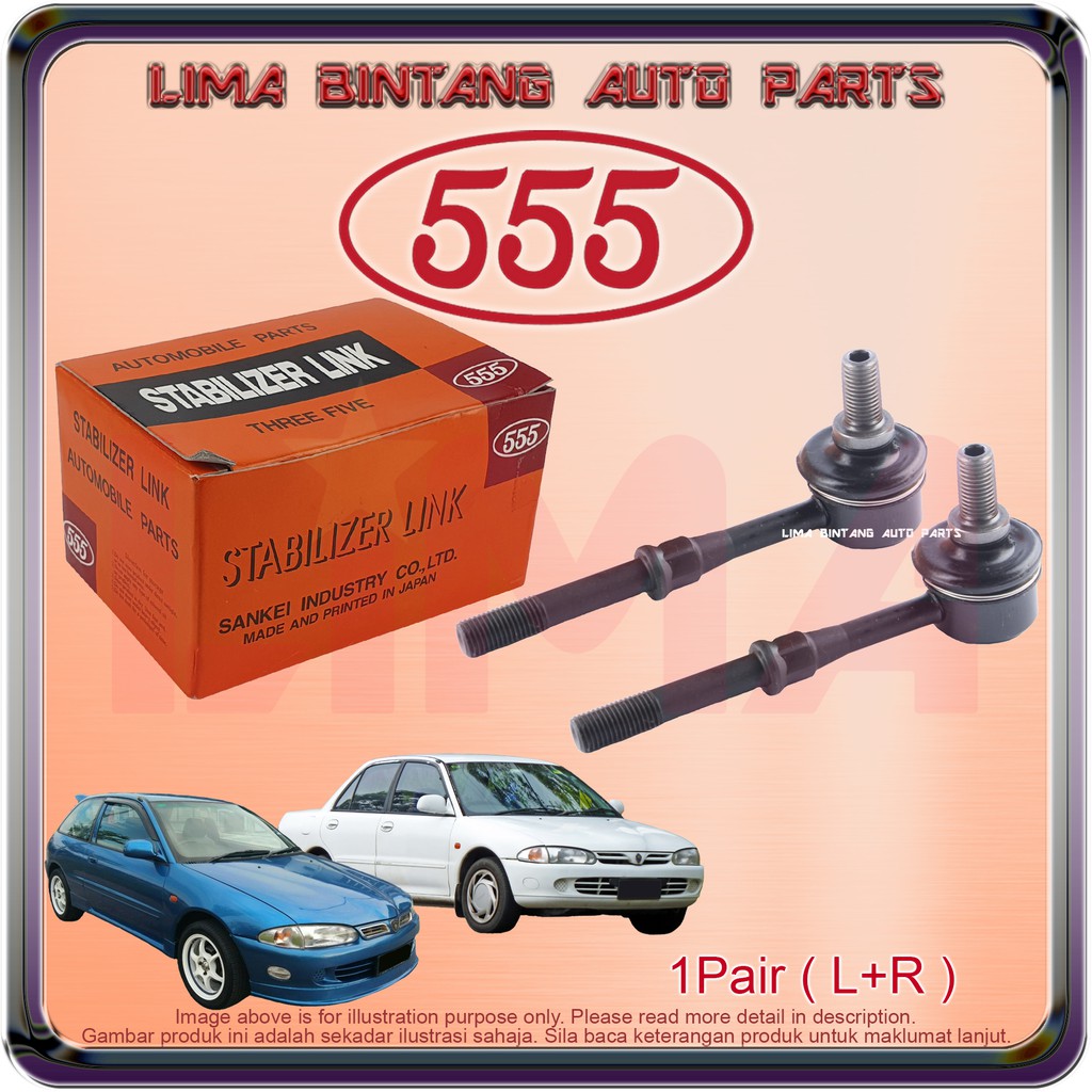 Proton Wira , Satria Rear Stabilizer Link , Absorber Link ( Sankei 555