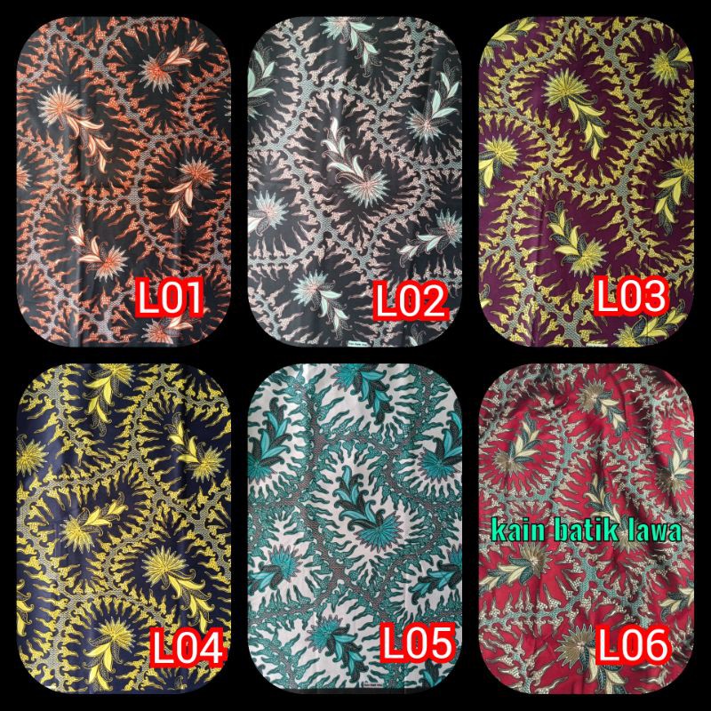 Kain batik  pelekat viral  ready stock corak  meletop 