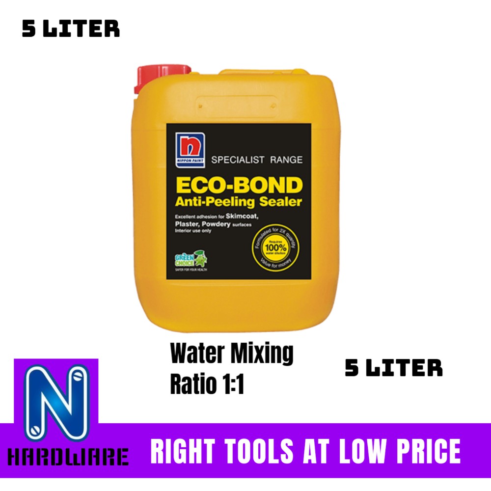 Nippon Paint Eco bond Wall Sealer Cat  Undercoat  Dinding  