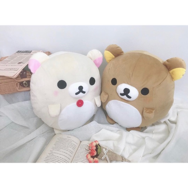 rilakkuma round plush