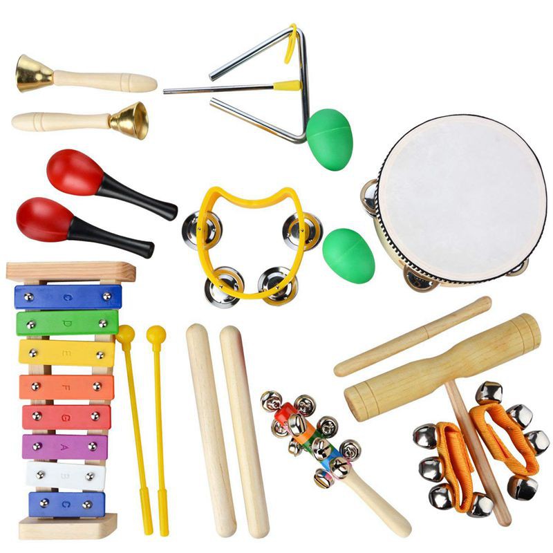 baby wooden instrument set