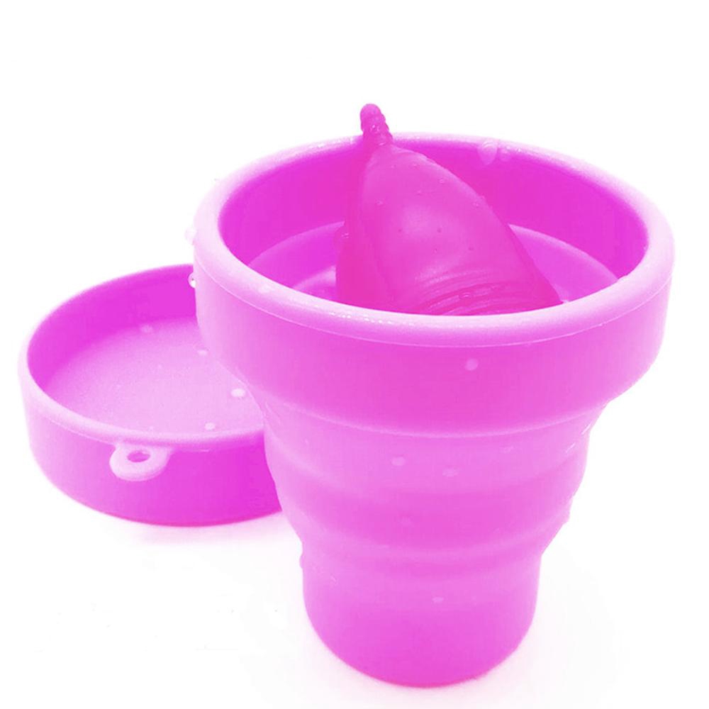 Silicone Menstrual Cup Sterilizer Medical Reusable Sterilizing Foldable Menstrual Cup Cleaner 4801