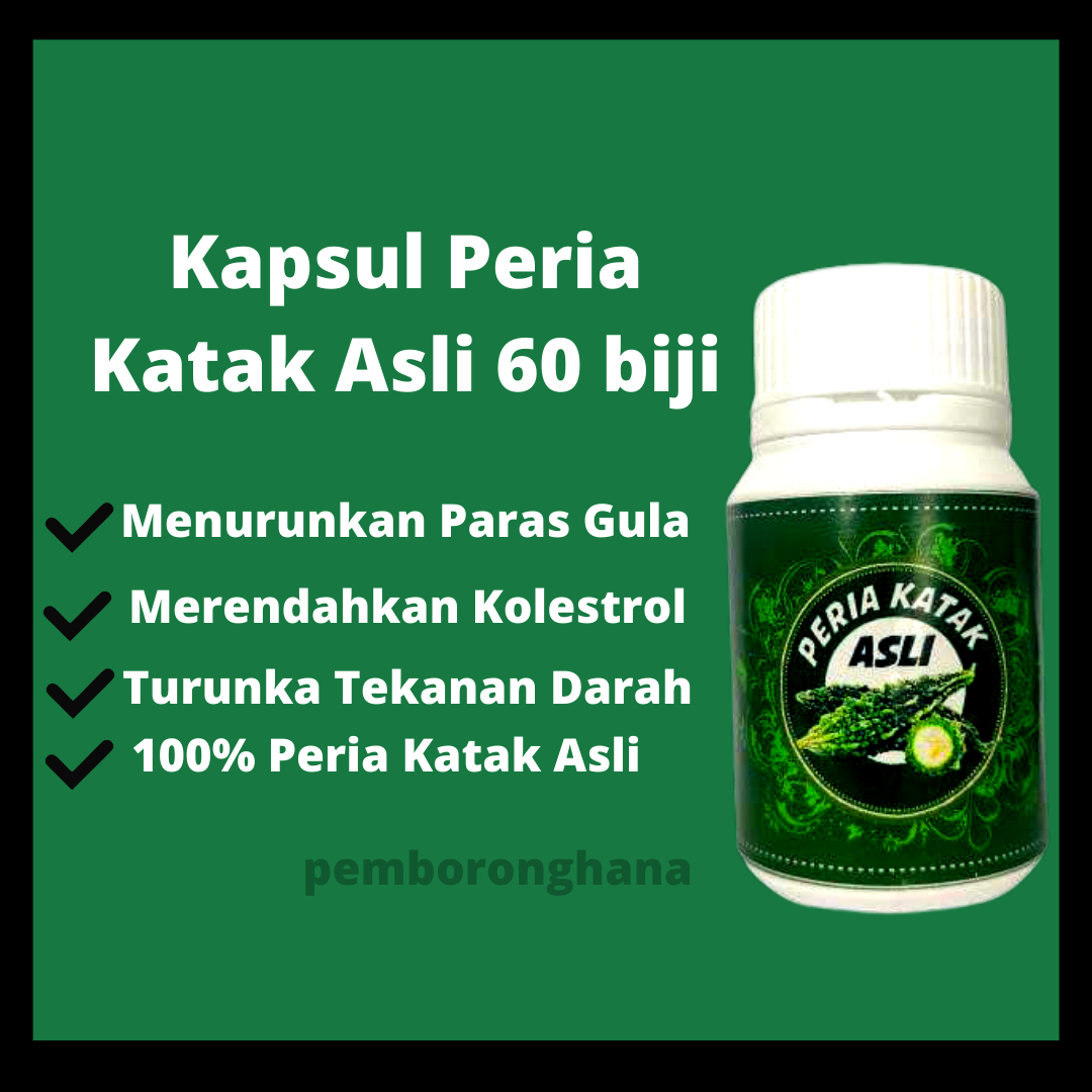 Buy Kapsul Peria Katak 100 Asli 60 Biji Seetracker Malaysia