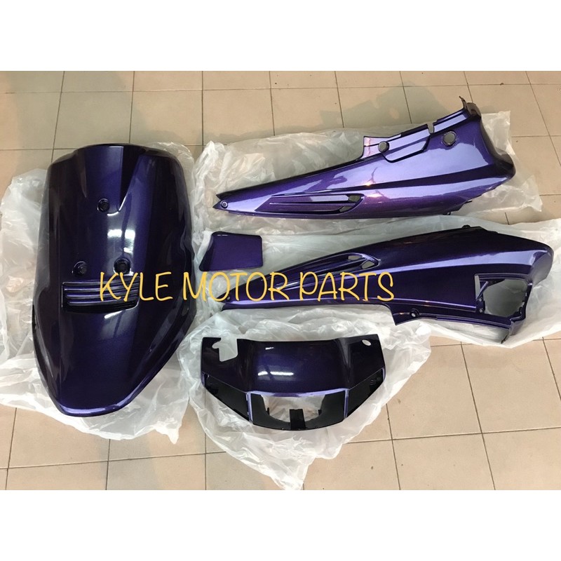Suzuki V100 Body Cover Full Set Purple Shopee Malaysia