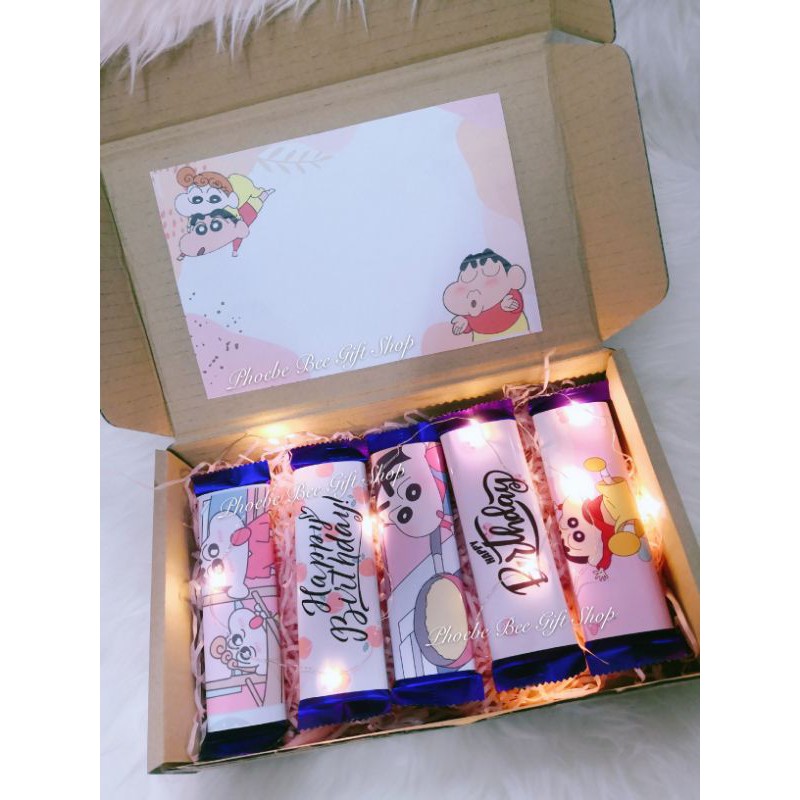 [Ready Stock] Shin Chan Cadbury Chocolate Gift Box❤️ Cadbury巧克力盒子❤️