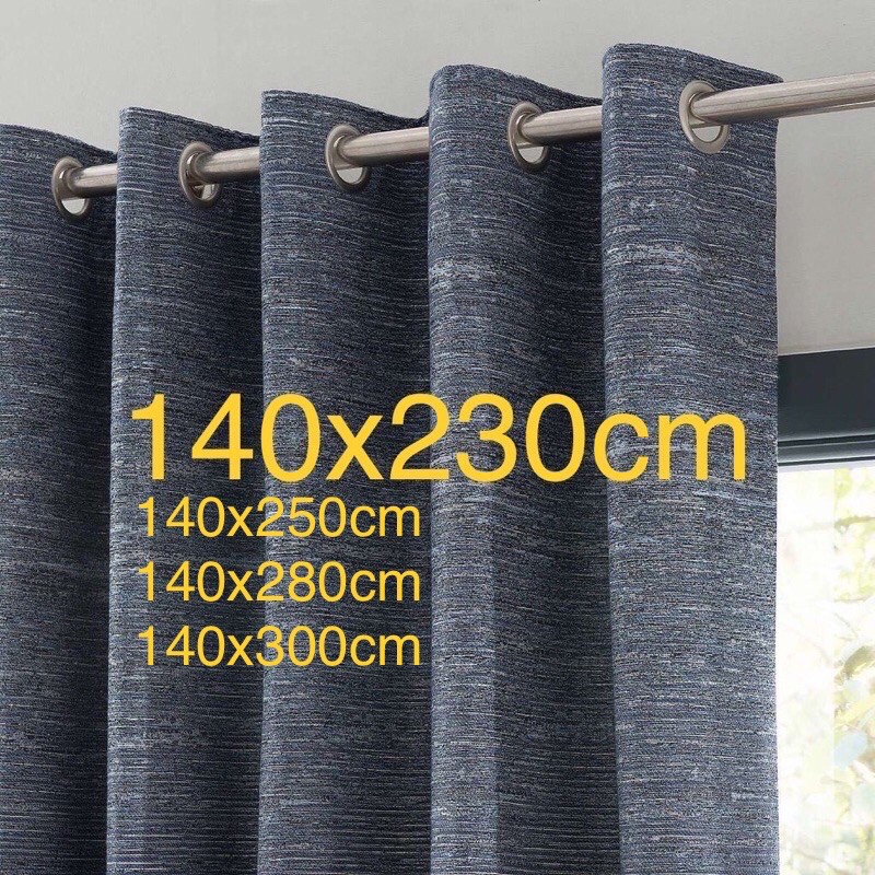 Ready stock Malaysia langsir ring curtain eyelet blackout Ready stock Malaysia langsir ring curtain eyelet blackout