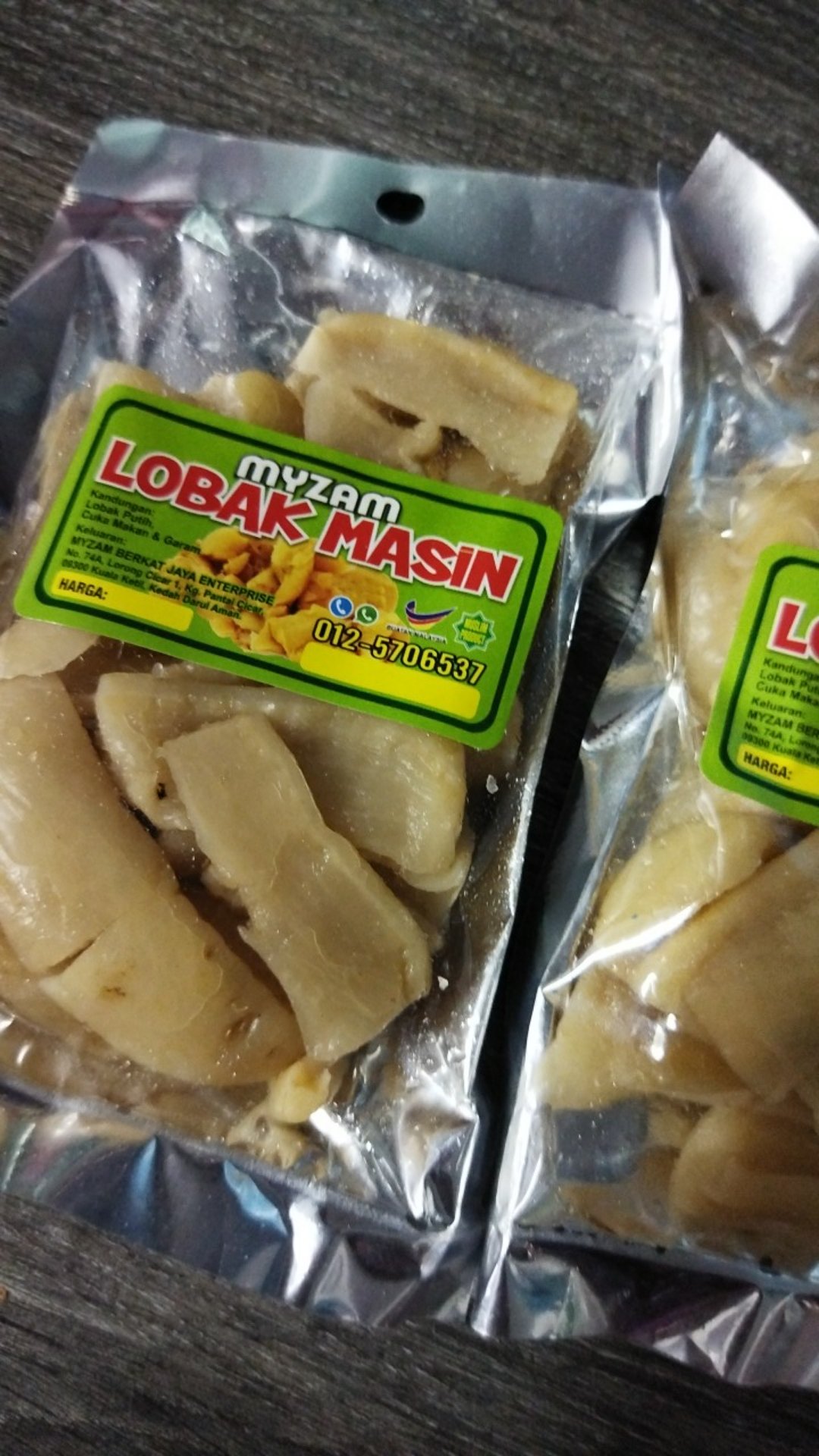 Myzam Lobak Masin Sedap 180gm Shopee Malaysia