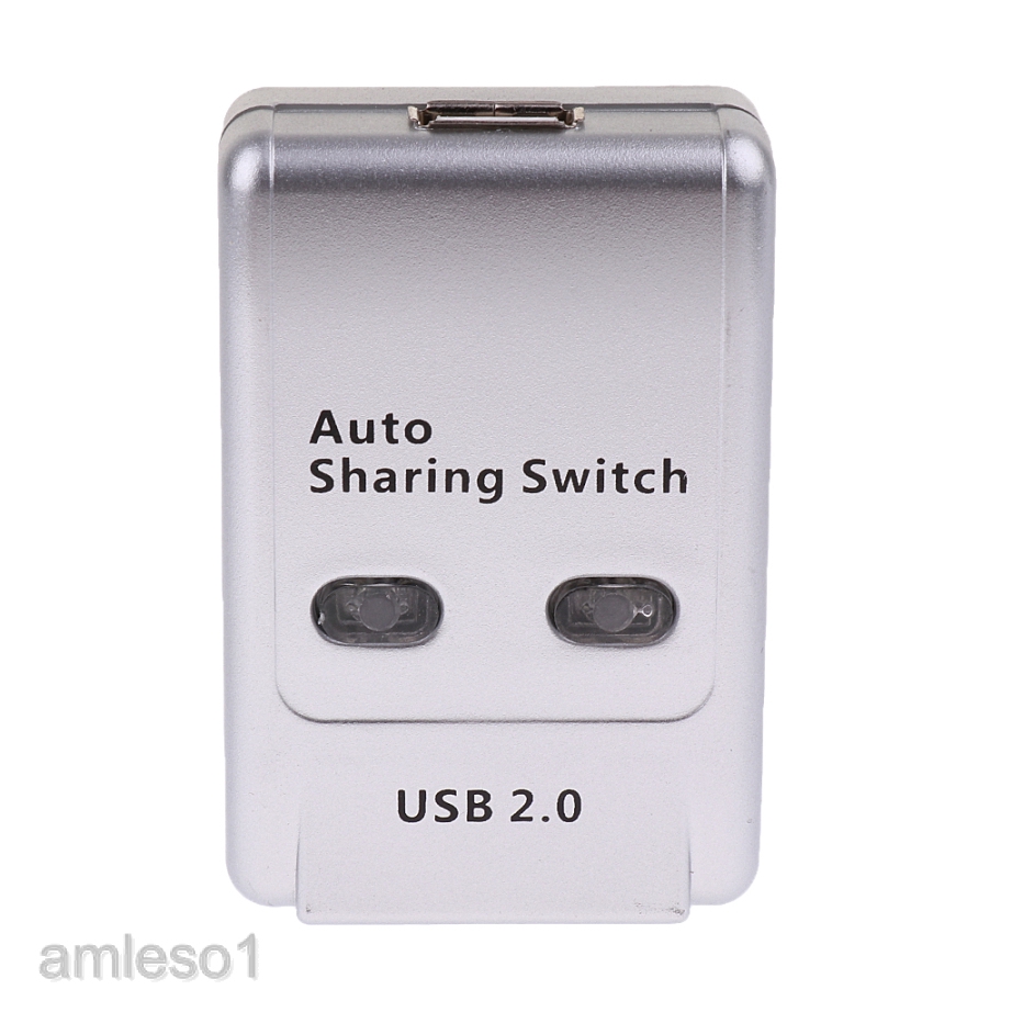 Amlesoaemy 2 Ports Usb 20 Auto Sharing Switch Hub Selector For