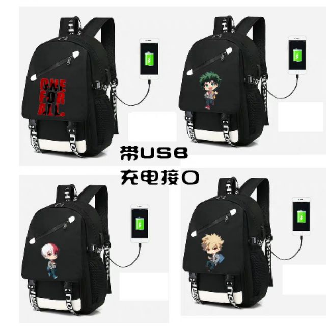 boku no hero backpack