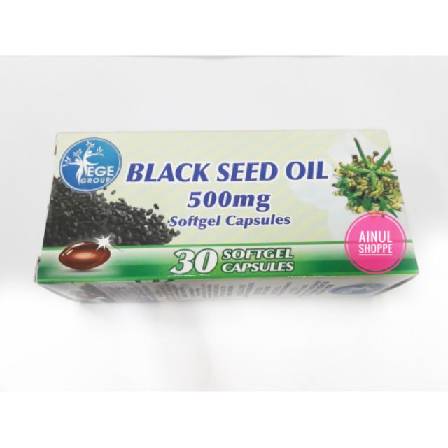 Black Seed Oil 500mg Habbatus Sauda Shopee Malaysia