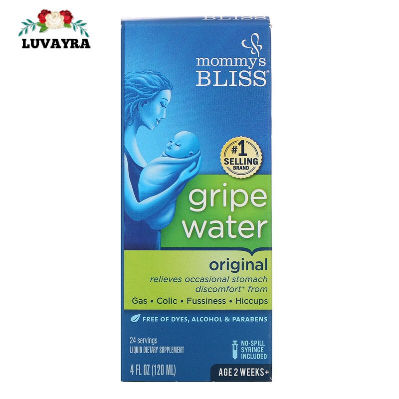 Mommy's Bliss, Gripe Water, Original, 4 fl oz (120 ml) | Shopee Malaysia